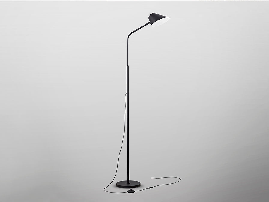 Schuller Esino Lámpara de pie salón 1 luz negro 215732