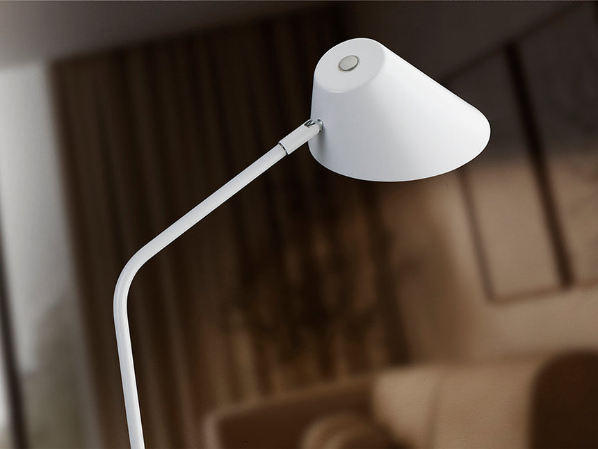 Lámpara de pie de salón Schuller Esino LED 1 luz blanco CCT orientable con mando 158cm 215749 - imagen 4