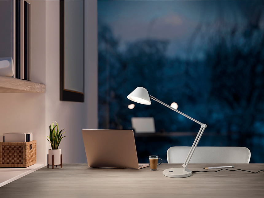 Lámpara de sobremesa Schuller Taros LED 1 luz blanco CCT 46cm 215855 - imagen 3