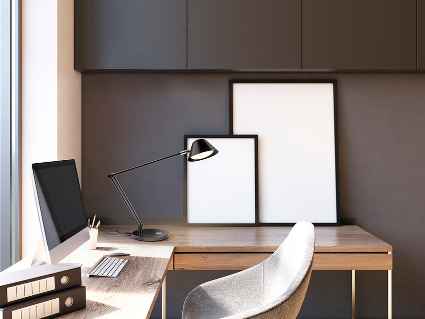 Schuller Taros Sobremesa 1 luz negro 215862