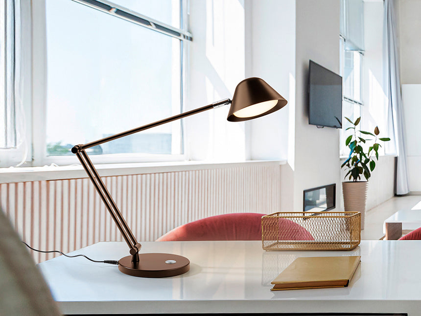 Schuller Taros Sobremesa 1 luz bronce oscuro 215879