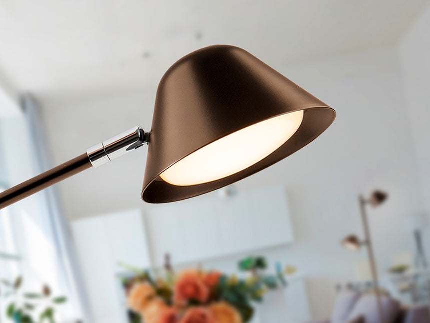 Lámpara de sobremesa Schuller Taros LED 1 luz bronce oscuro CCT 46cm 215879 - imagen 4