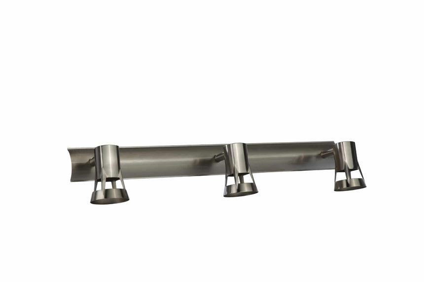 Sulion Kody Aplique de metal de 3 focos en acabado níquel - KODY 216002