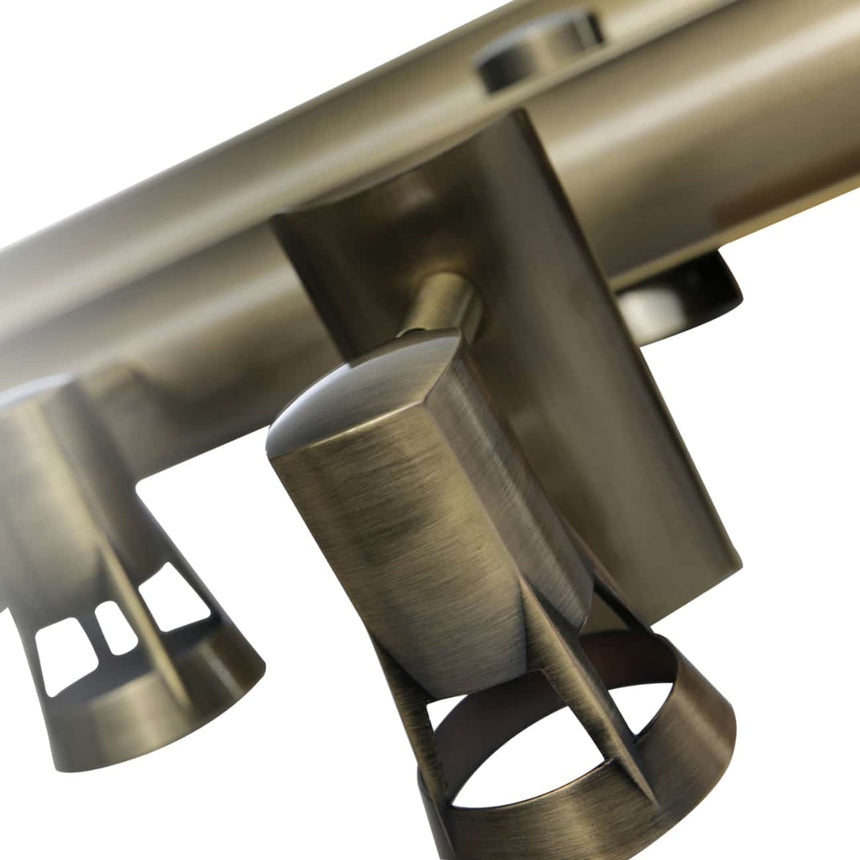 Sulion Kody Aplique de metal en acabado cuero viejo - KODY 216003