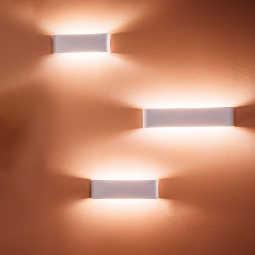 Sulion Klee Aluminum wall light in brushed aluminum finish - KLEE 217020