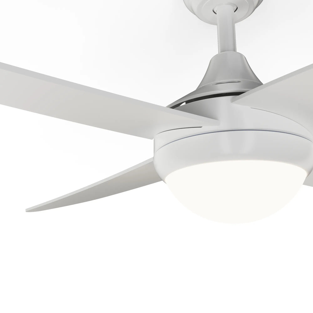 Sulion ANKE white ceiling fan with light 2171449