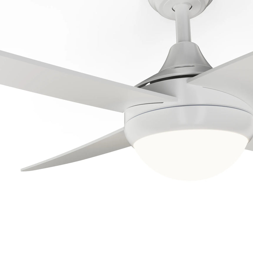 Sulion ANKE white ceiling fan with light 2171449