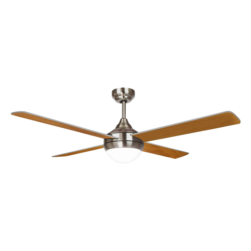 Sulion Ventilador de techo BALOO niquel con luz 2171494