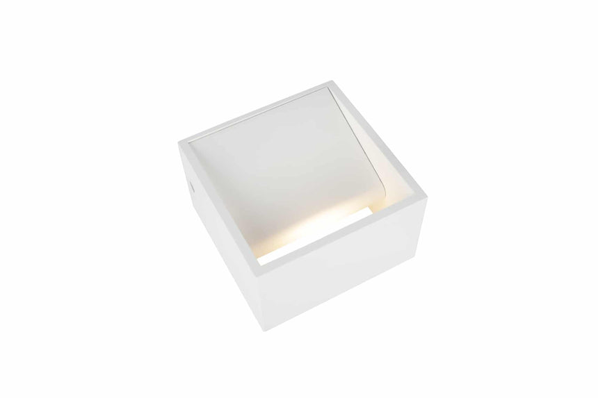 Sulion Hunt Aplique de aluminio en acabado blanco mate - HUNT 217150