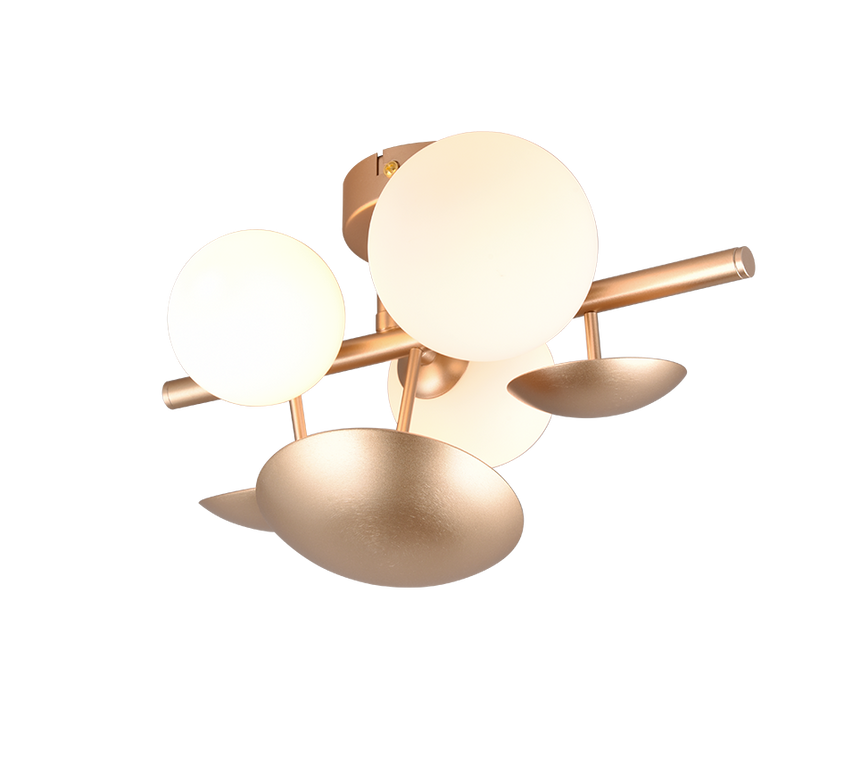 Aplique de pared Trio Bubble LED gold-colored 3000K 217400379