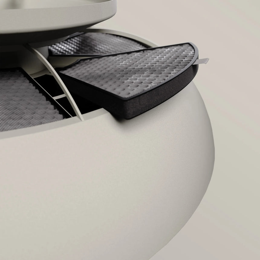 Sulion Ventilador plafón BRISA gris purificador de aire con luz 2175133