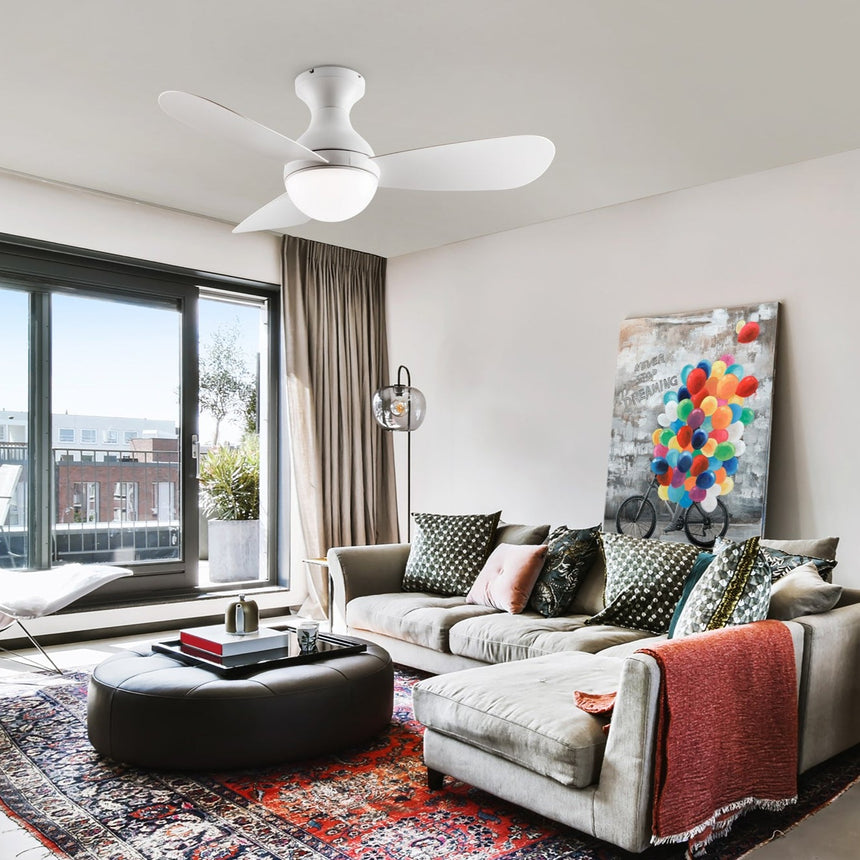 Schuller Vito White fan diameter 117cm 218047