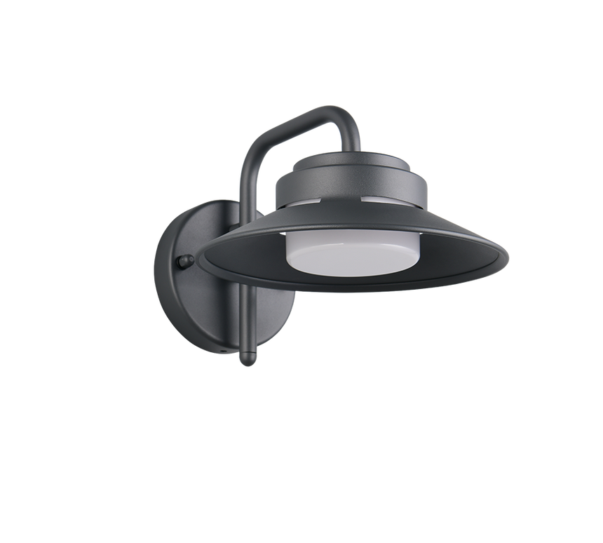 Aplique de exterior Trio Atrato LED antracita 4000K IP44 218260142