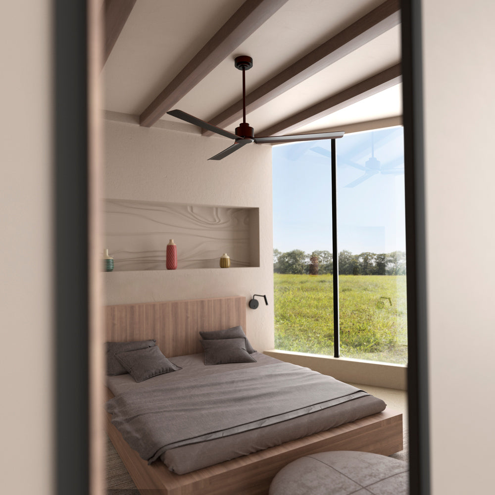 Sulion ANNE ceiling fan aged leather 2183046