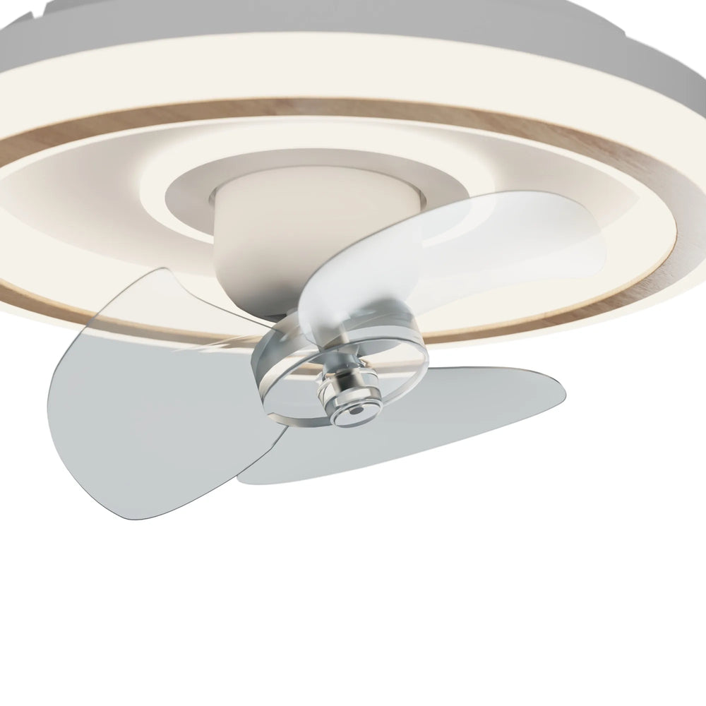 Sulion ALAN white ceiling fan with light 2183169