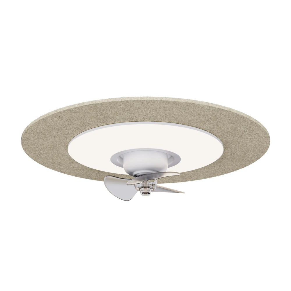 Sulion SERENA brown acoustic ceiling fan with light 2183190