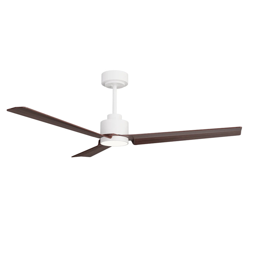 Sulion ANNE ABS wood color ceiling fan with light 2183374