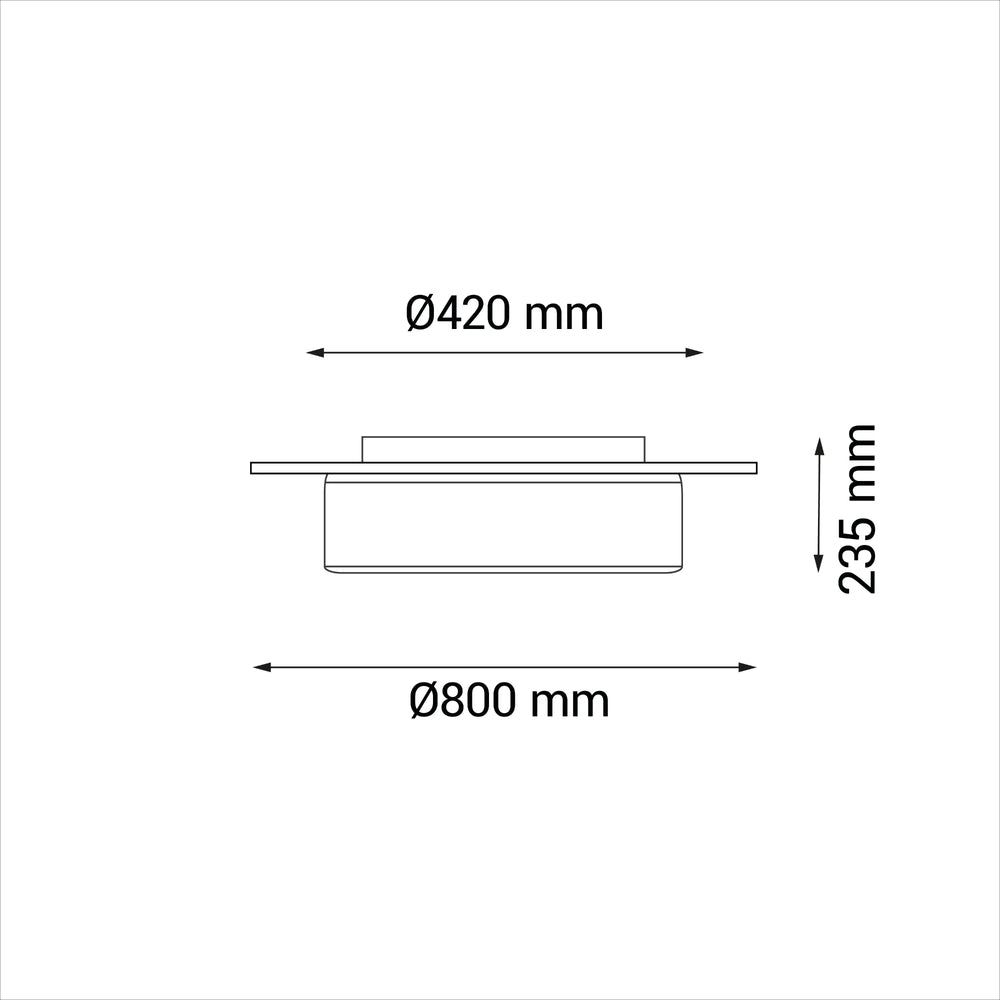 Sulion SERENA gray acoustic ceiling fan with light 2185552