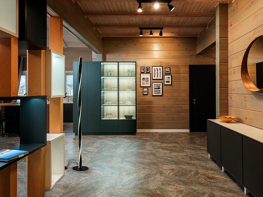 Schuller Twist Floor Lamp black 219204