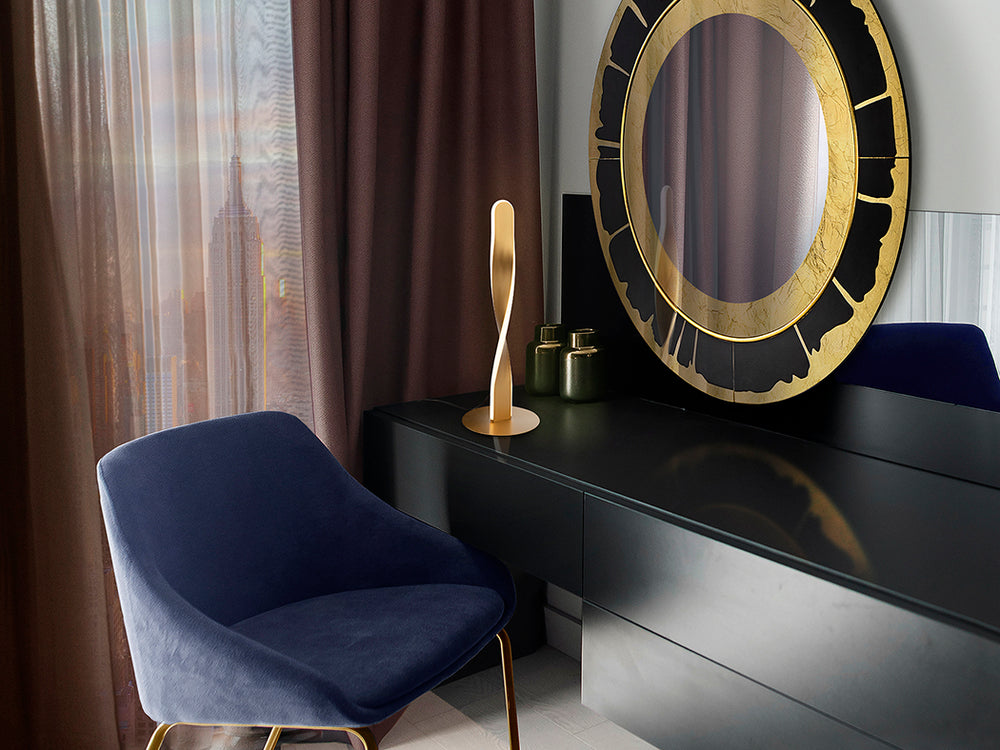 Schuller Twist Table Lamp Gold 219473