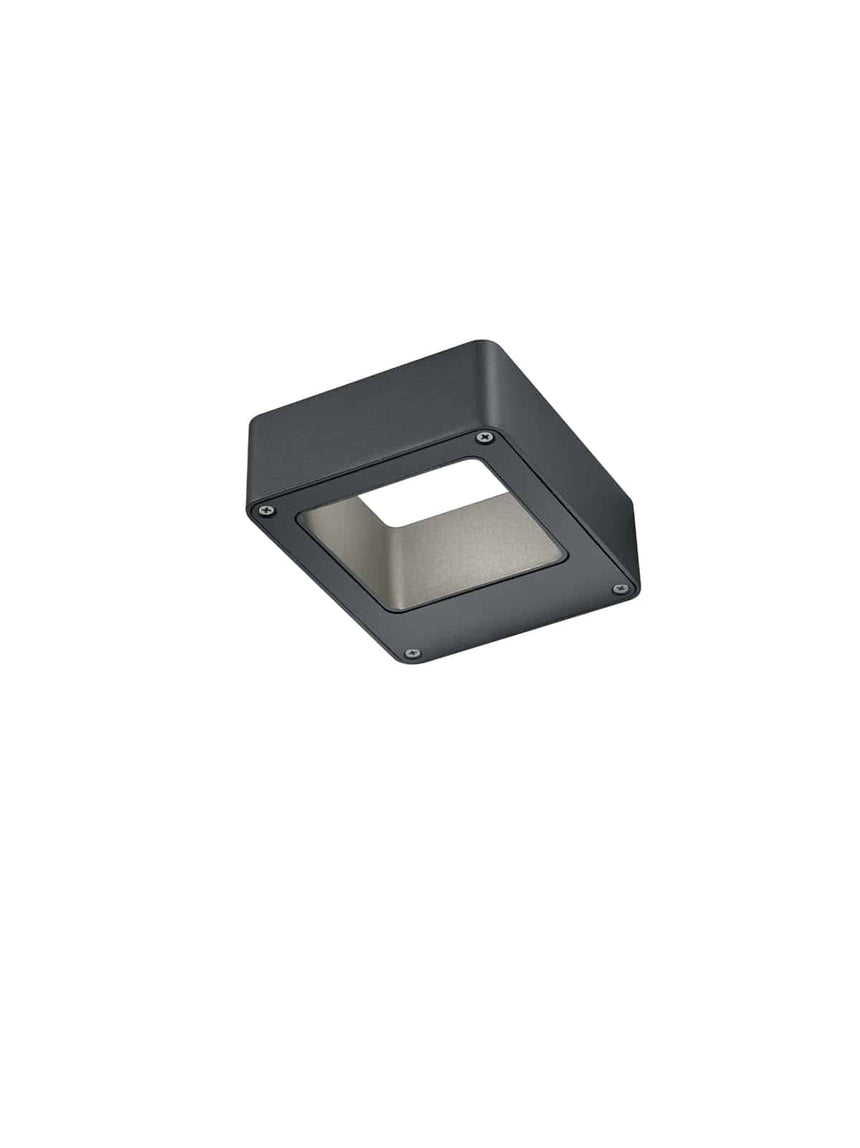 Trio Reno Anthracite Aluminum LED Outdoor Wall Light 220760142