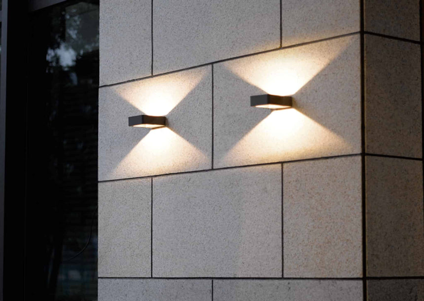 Trio Reno Anthracite Aluminum LED Outdoor Wall Light 220760142