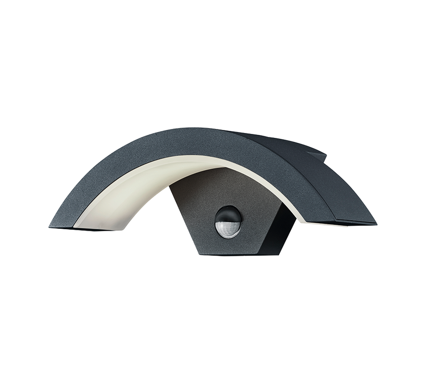 Trio Ohio Anthracite Aluminum LED Outdoor Wall Light 220969142