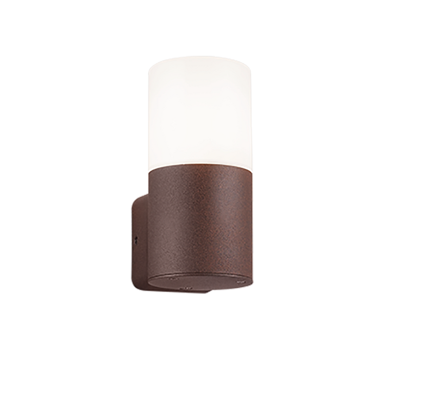 Aplique de exterior Trio Hoosic óxido IP44 2