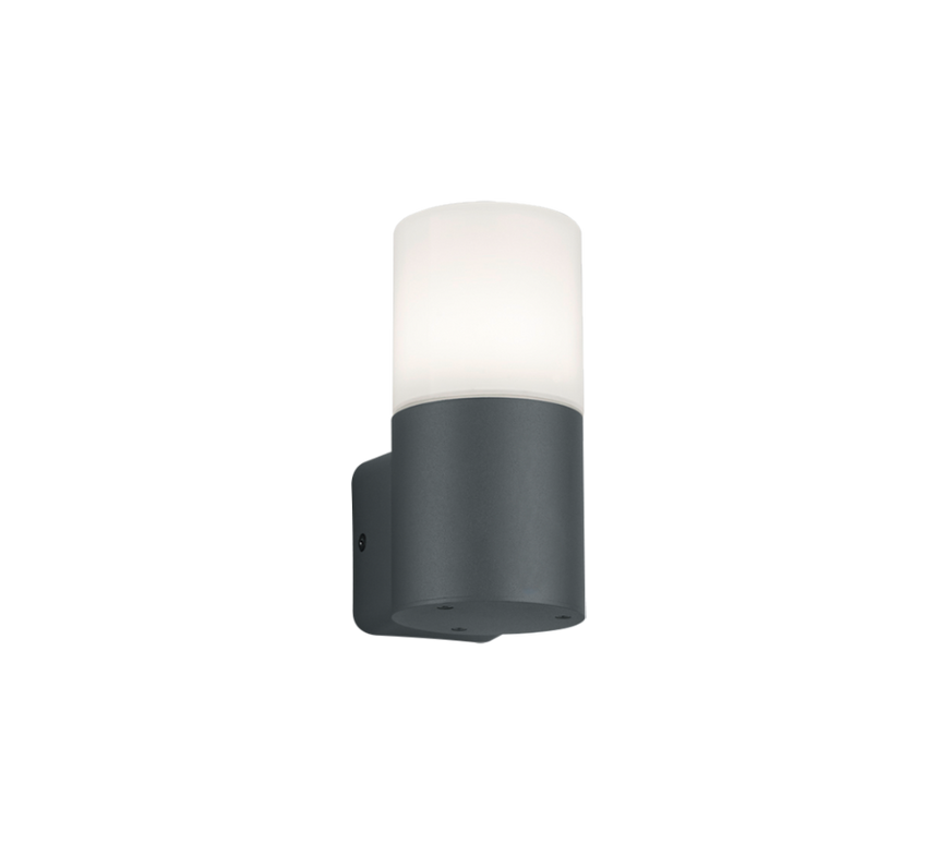 Aplique de exterior Trio Hoosic antracita IP44 2