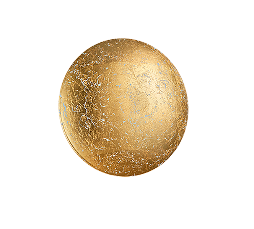Trio Chiros Gold metal LED wall light 224110179