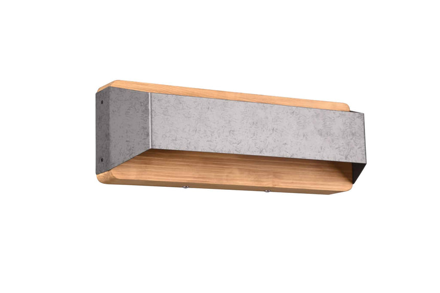 Trio Arino Antique Nickel Metal LED Wall Light 224819167