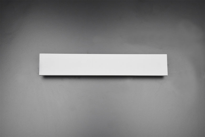 Trio Concha Aplique de pared LED de metal estera blanca 225174731
