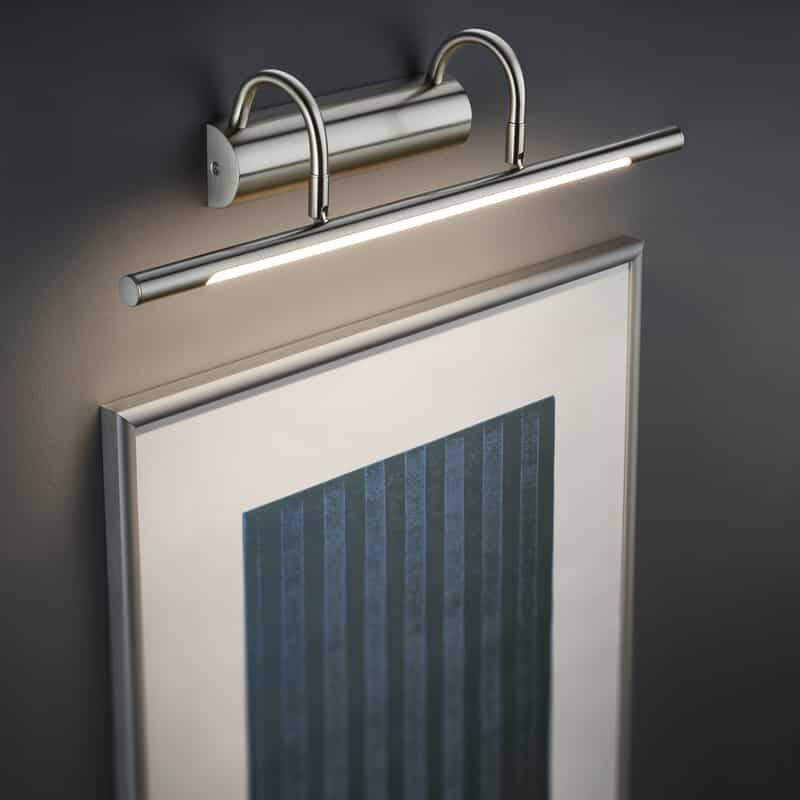 Trio Cuadro Old bronze metal LED wall light 225210104