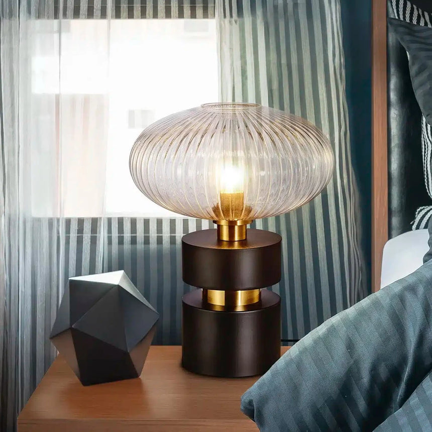 Schuller Norma Table Lamp 1L black and brass 225274