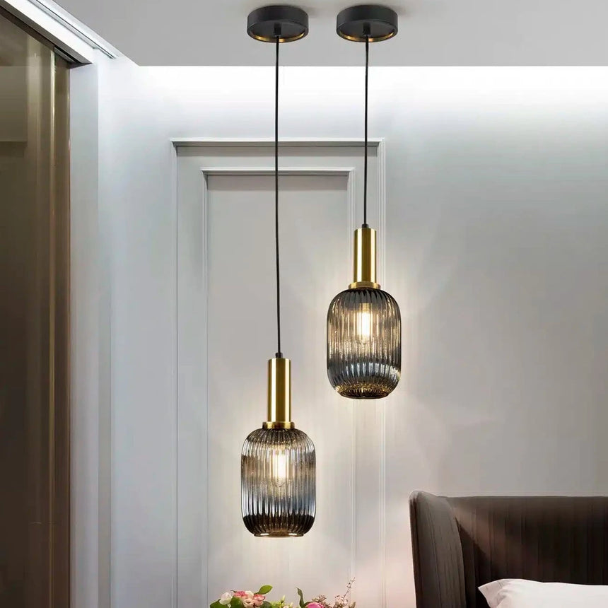 Schuller NORMA lámpara de techo colgante 1L gris smoke 225632