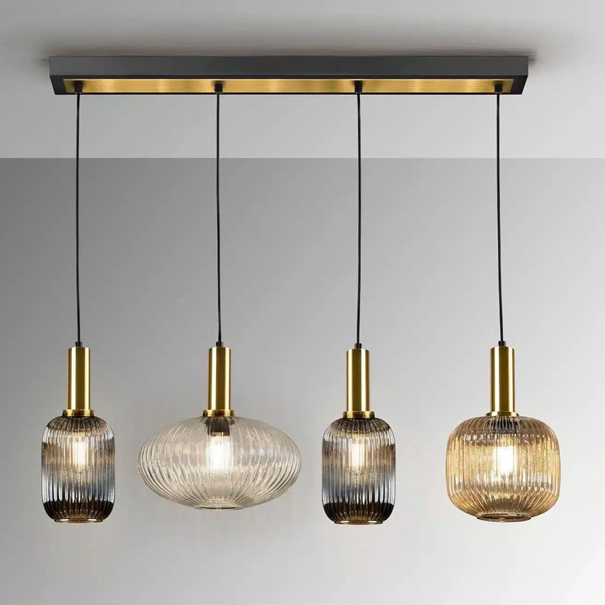 Schuller Norma Lámpara de techo colgante 4 luces Línea 225724