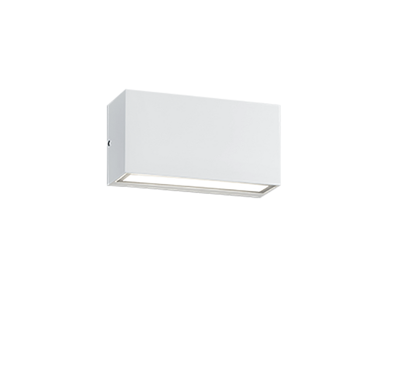Aplique de exterior Trio Trent LED blanco mate 3000K regulable IP65 2