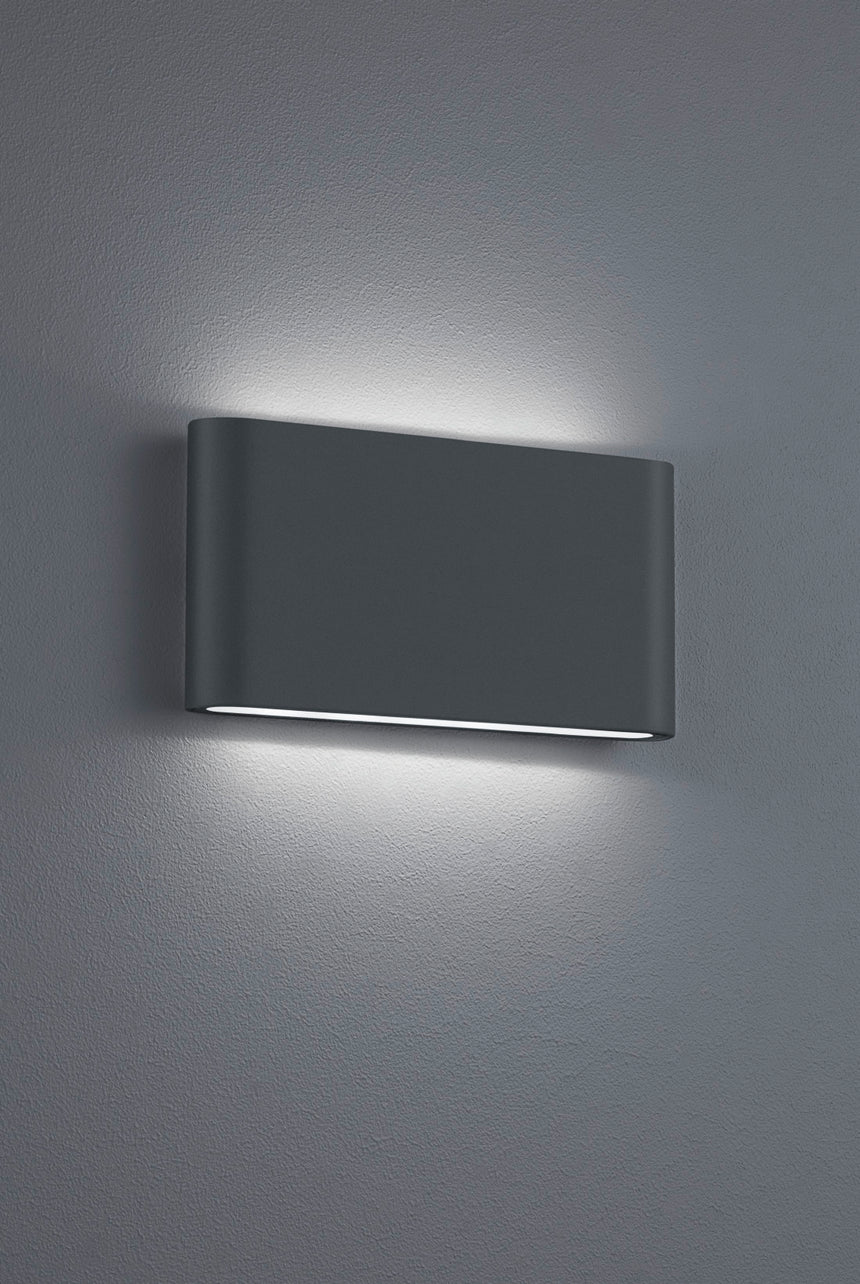 Aplique de exterior Trio Thames II LED 2 luces antracita 3000K arriba y abajo IP54 2