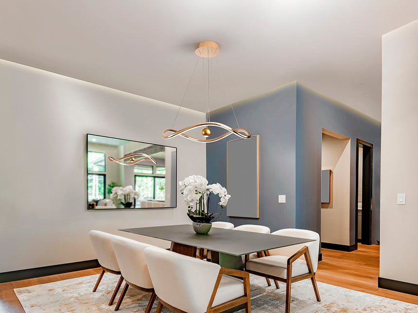 Schuller Romina Lámpara de techo colgante dorado brillo 227902