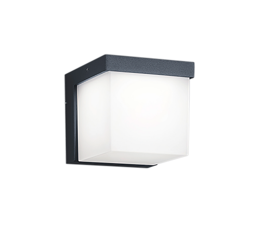 Aplique de exterior Trio Yangtze LED antracita 3000K regulable IP54 2