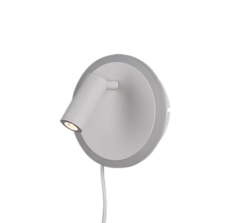 Aplique de pared Trio Jordan LED blanco mate 3000K regulable 229210231
