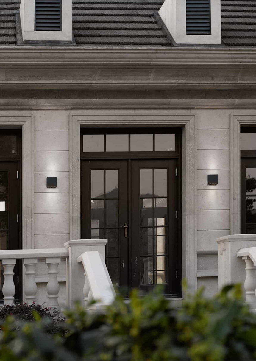 Trio Thames Anthracite Aluminum LED Outdoor Wall Light 229360242