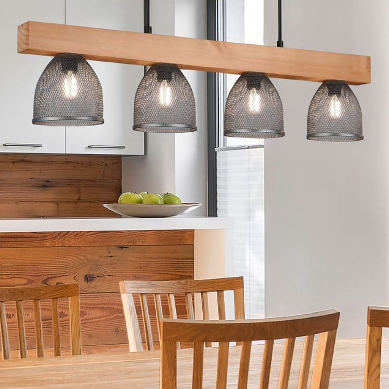 Trio Cestino Antique Nickel Metal Pendant Lamp R30704067