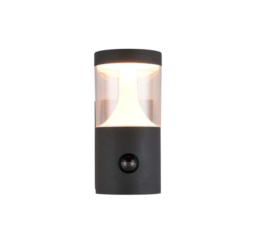 Aplique de exterior Trio Tagus LED antracita IP54 238569142