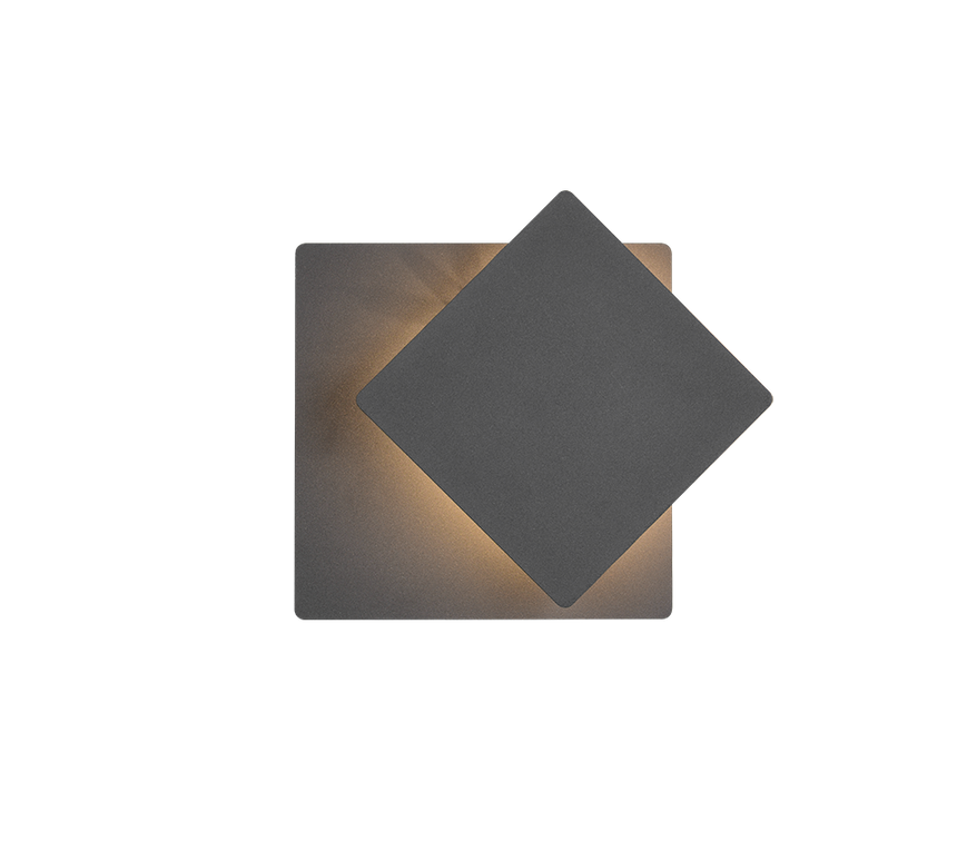 Aplique de pared Trio Mio LED negro mate 3000K 240319132
