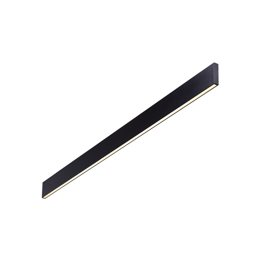 Aplique de pared Ideal Lux Steel negro LED 32W 3000K regulable Ø120cm 242019