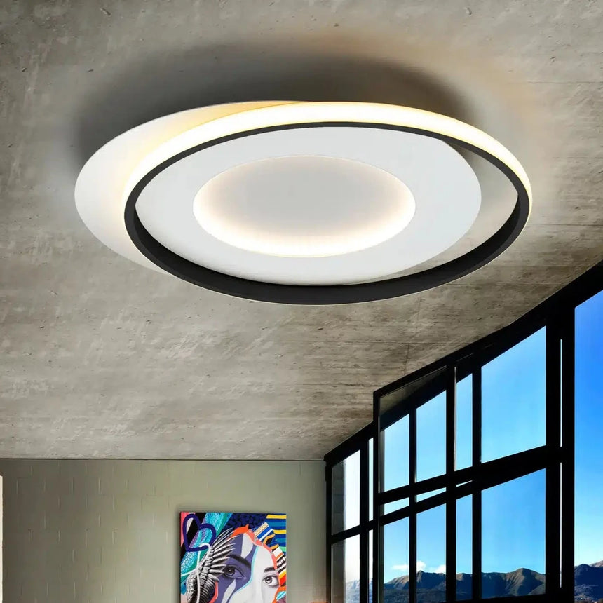 Schuller Limbos Plafón blanco y negro 245142