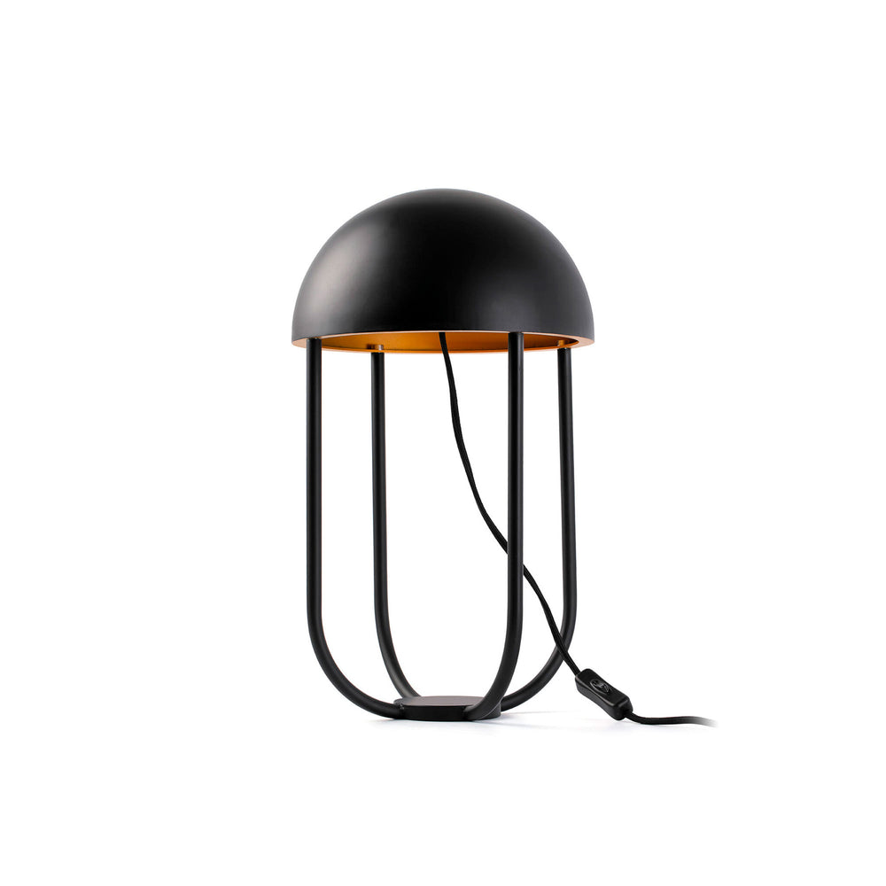 Faro JELLYFISH Black and gold table lamp 24522