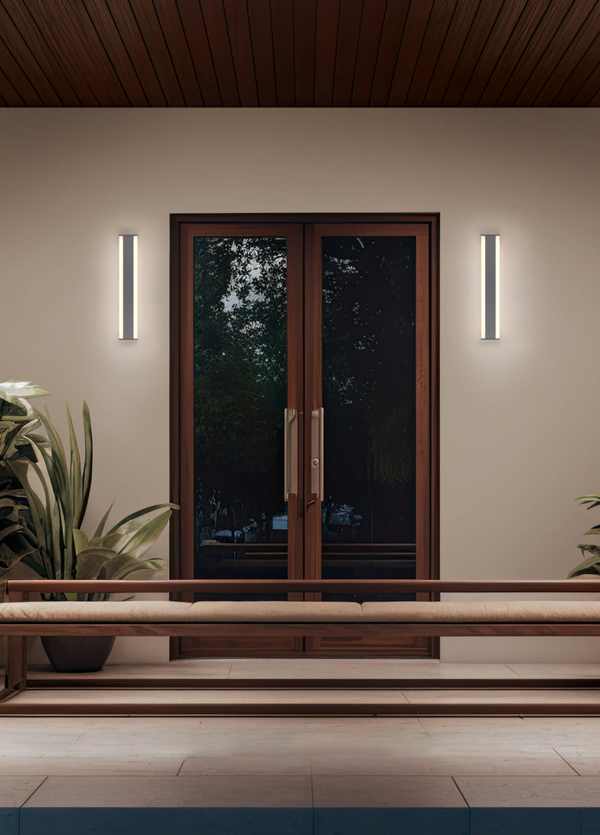 Trio DAWSON Anthracite LED outdoor wall light 8W 246360242