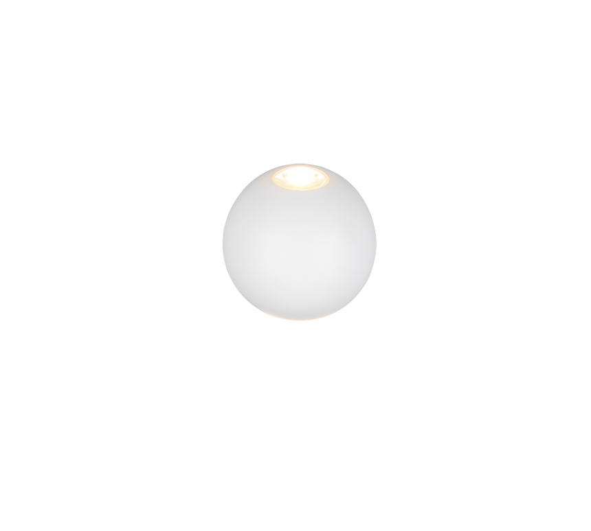 Aplique de exterior Trio Avisio LED blanco mate 3000K IP54 246760231